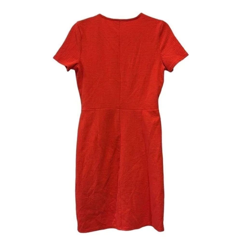 J. Crew Factory Textured Knit Wrap Dress Size XS